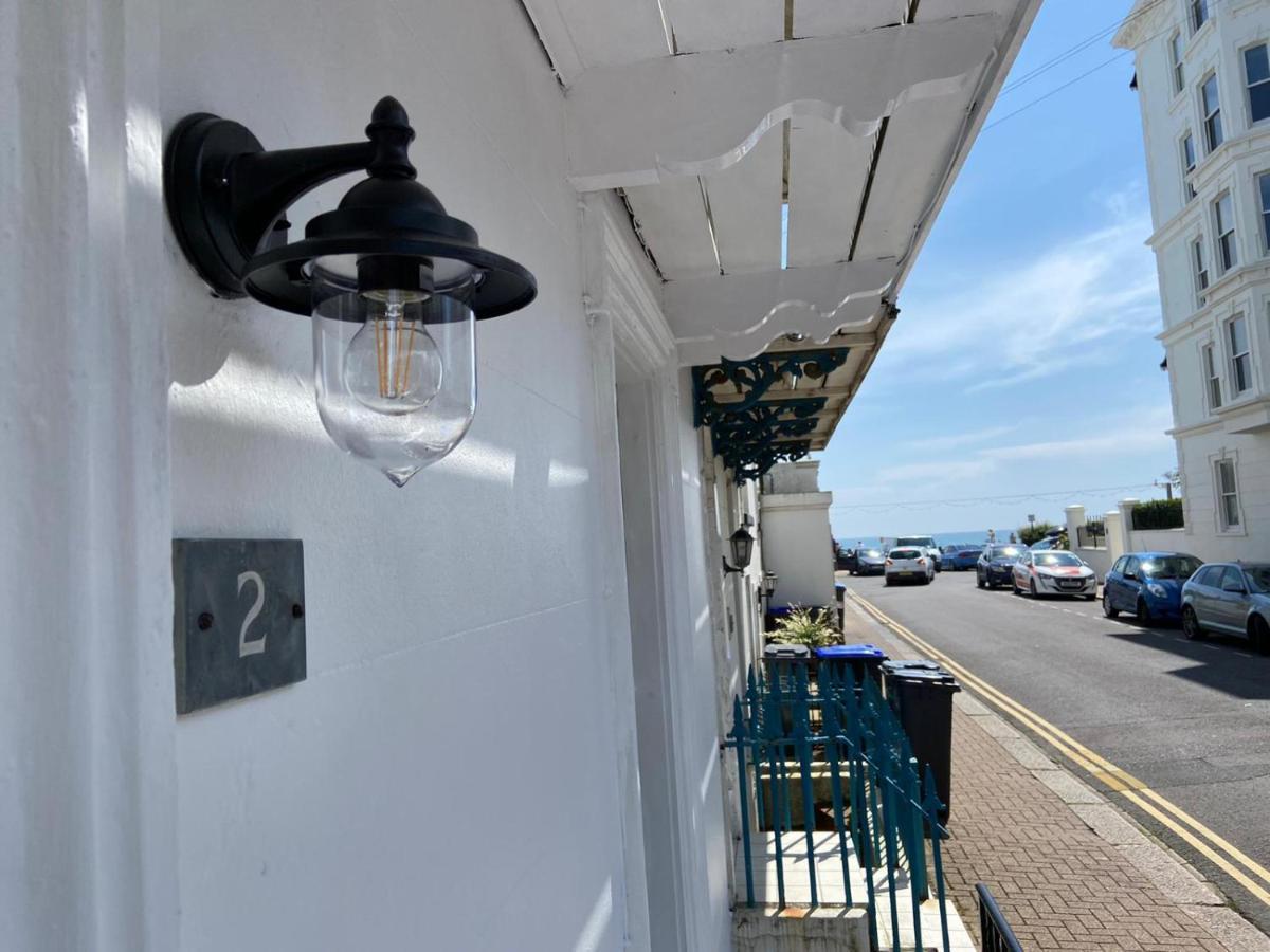 Warwick House - Stunning House With Terrace And Sea Views, Sleeps 11 Villa Worthing Bagian luar foto